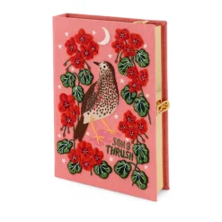 Strapped|Book Clutch<Olympia Le-Tan Song Thrush Bird by Lee Foster Wilson (Strapped)