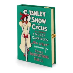 Non-Strapped|Book Clutch<Olympia Le-Tan Stanley Show of Cycles Paris
