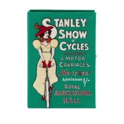 Non-Strapped|Book Clutch<Olympia Le-Tan Stanley Show of Cycles Paris