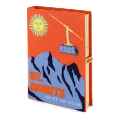 Non-Strapped|Book Clutch<Olympia Le-Tan St Moritz Orange