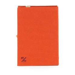 Strapped|Book Clutch<Olympia Le-Tan St Moritz Orange (Strapped)
