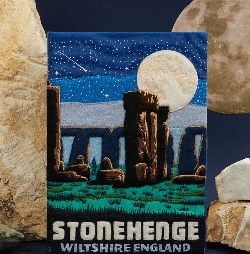 Strapped|Book Clutch<Olympia Le-Tan Stonehenge (Strapped)