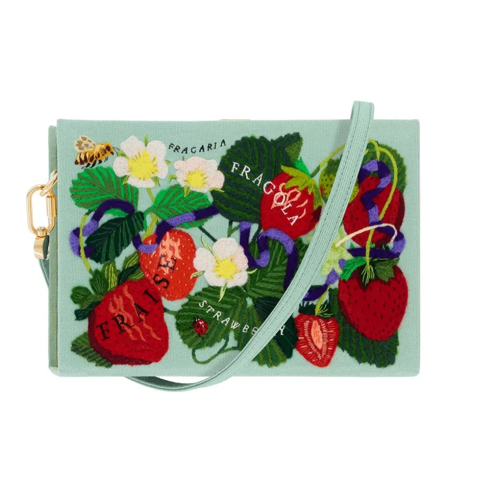 Strapped|Book Clutch<Olympia Le-Tan Strawberry Holly Ovenden (Strapped)