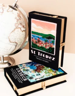 Non-Strapped|Book Clutch<Olympia Le-Tan St Tropez