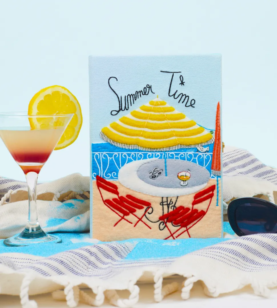 Non-Strapped|Book Clutch<Olympia Le-Tan Summer Time