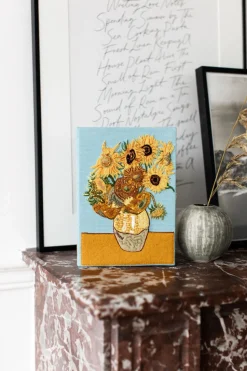 Strapped|Book Clutch<Olympia Le-Tan Sunflowers (Strapped)