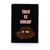 Non-Strapped|Book Clutch<Olympia Le-Tan Talk is Cheap Lips