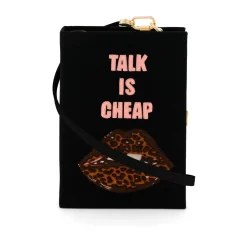 Strapped|Book Clutch<Olympia Le-Tan Talk is Cheap Lips (Strapped)