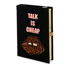 Strapped|Book Clutch<Olympia Le-Tan Talk is Cheap Lips (Strapped)