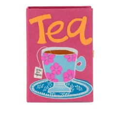 Non-Strapped|Book Clutch<Olympia Le-Tan Tea Time