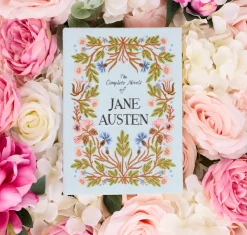 Strapped|Book Clutch<Olympia Le-Tan The Complete Novels of Jane Austen (Blue – Strapped)