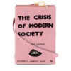 Strapped|Book Clutch<Olympia Le-Tan The Crisis of Modern Society (Mini – Strapped)