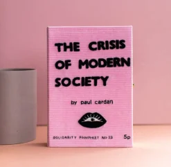 Strapped|Book Clutch<Olympia Le-Tan The Crisis of Modern Society (Mini – Strapped)