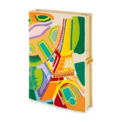 Strapped|Book Clutch<Olympia Le-Tan The Eiffel Tower Delaunay (Strapped)