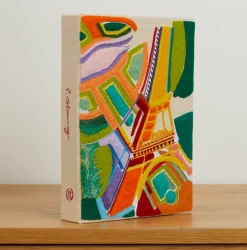 Strapped|Book Clutch<Olympia Le-Tan The Eiffel Tower Delaunay (Strapped)