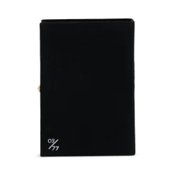 Non-Strapped|Book Clutch<Olympia Le-Tan The Eiffel Tower Seurat Black