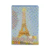 Non-Strapped|Book Clutch<Olympia Le-Tan The Eiffel Tower Seurat Blue