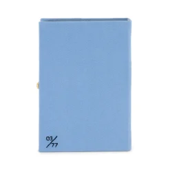 Non-Strapped|Book Clutch<Olympia Le-Tan The Eiffel Tower Seurat Blue