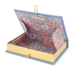 Non-Strapped|Book Clutch<Olympia Le-Tan The Eiffel Tower Seurat Blue