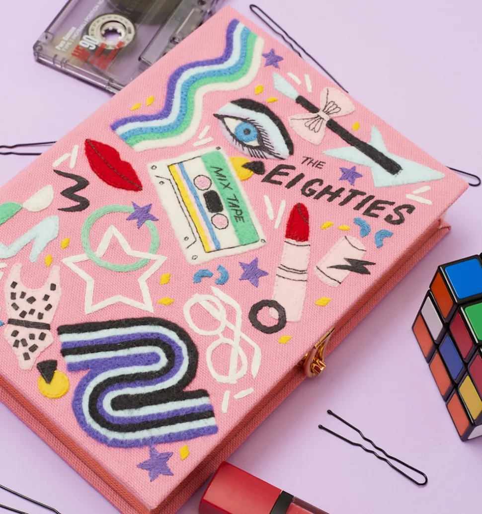 Strapped|Book Clutch<Olympia Le-Tan The Eighties by Meghann Rader (Strapped)