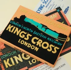 Non-Strapped|Book Clutch<Olympia Le-Tan The Flying Scotsman King Cross