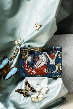 Non-Strapped|Book Clutch<Olympia Le-Tan The Garden of Earthly Delights