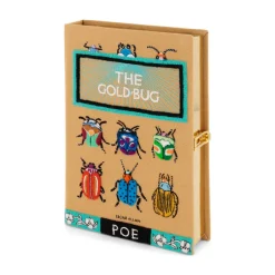 Non-Strapped|Book Clutch<Olympia Le-Tan The Goldbug
