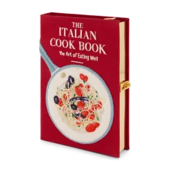 Strapped|Book Clutch<Olympia Le-Tan The Italian Cook Book (Strapped)