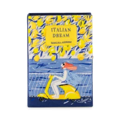 Non-Strapped|Book Clutch<Olympia Le-Tan The Italian Dream by Madalina Andronic