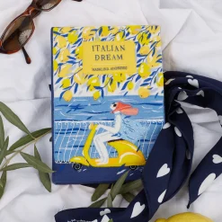Non-Strapped|Book Clutch<Olympia Le-Tan The Italian Dream by Madalina Andronic