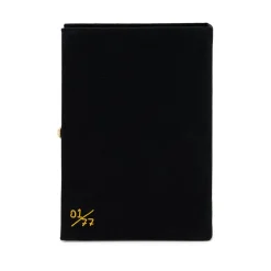 Non-Strapped|Book Clutch<Olympia Le-Tan The Kiss Klimt Black