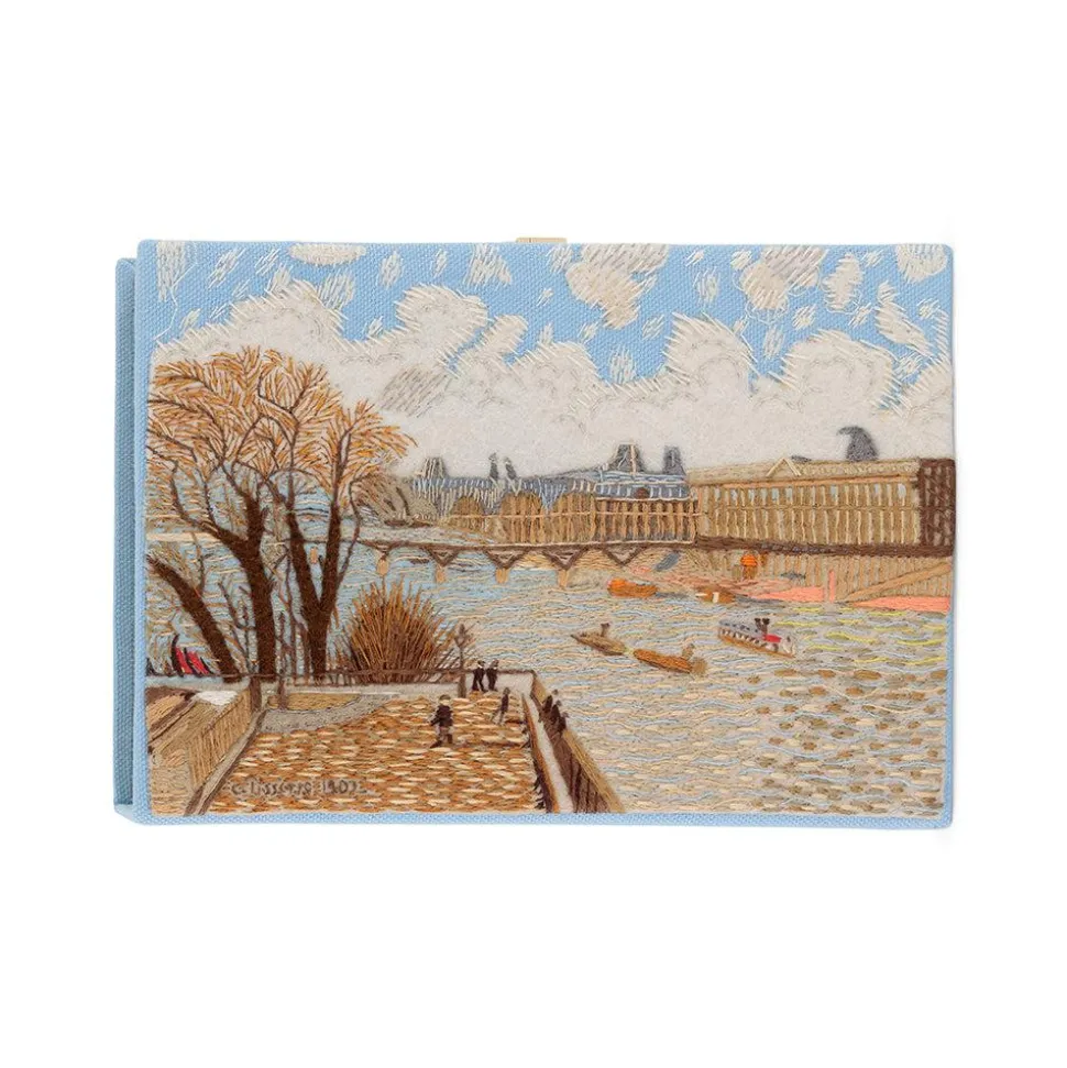 Non-Strapped|Book Clutch<Olympia Le-Tan The Louvre Paris Pissarro