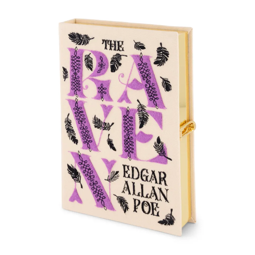 Non-Strapped|Book Clutch<Olympia Le-Tan The Raven Edgar Allan Poe by Jenny Zemanek