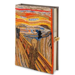 Non-Strapped|Book Clutch<Olympia Le-Tan The Scream