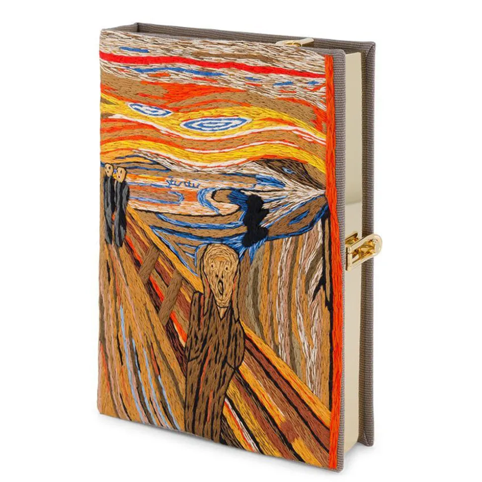 Strapped|Book Clutch<Olympia Le-Tan The Scream (Strapped)