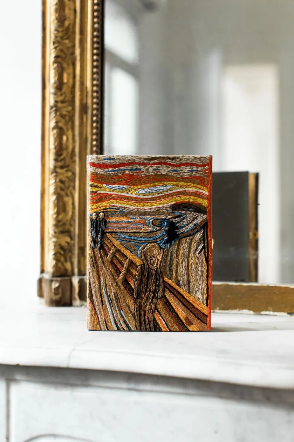 Strapped|Book Clutch<Olympia Le-Tan The Scream (Strapped)