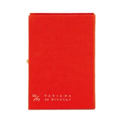 Non-Strapped|Book Clutch<Olympia Le-Tan Tiger Sanctuary