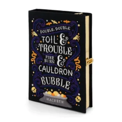 Strapped|Book Clutch<Olympia Le-Tan Toil and Trouble Macbeth by Jenny Zemanek (Strapped)