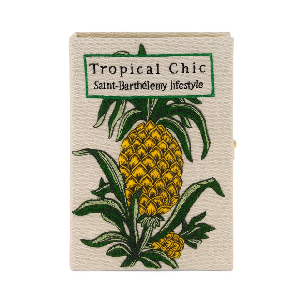 Non-Strapped|Book Clutch<Olympia Le-Tan Tropical Chic