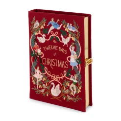 Non-Strapped|Book Clutch<Olympia Le-Tan Twelve Days of Christmas by Meghann Rader