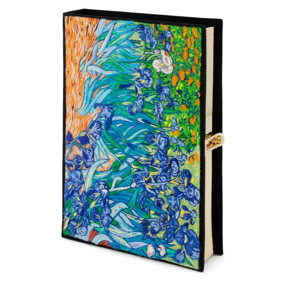 Non-Strapped|Book Clutch<Olympia Le-Tan Van Gogh Iris