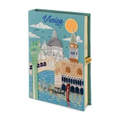 Non-Strapped|Book Clutch<Olympia Le-Tan Venice Italy