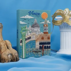Non-Strapped|Book Clutch<Olympia Le-Tan Venice Italy