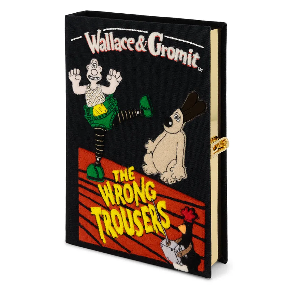 Strapped|Book Clutch<Olympia Le-Tan Wallace & Gromit (Strapped)
