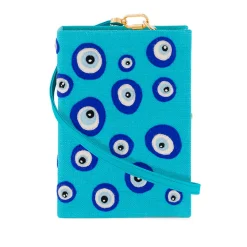 Strapped|Book Clutch<Olympia Le-Tan Watchful Gaze (Linen Strapped)