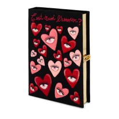 Non-Strapped|Book Clutch<Olympia Le-Tan What is Love?