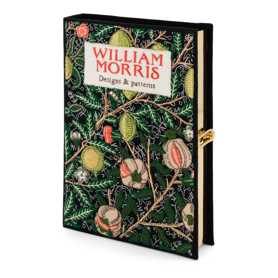 Non-Strapped|Book Clutch<Olympia Le-Tan William Morris Design