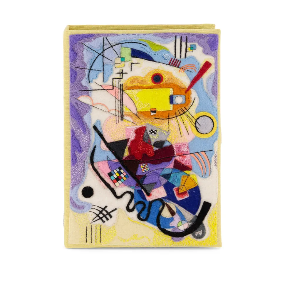 Non-Strapped|Book Clutch<Olympia Le-Tan Yellow-Red-Blue
