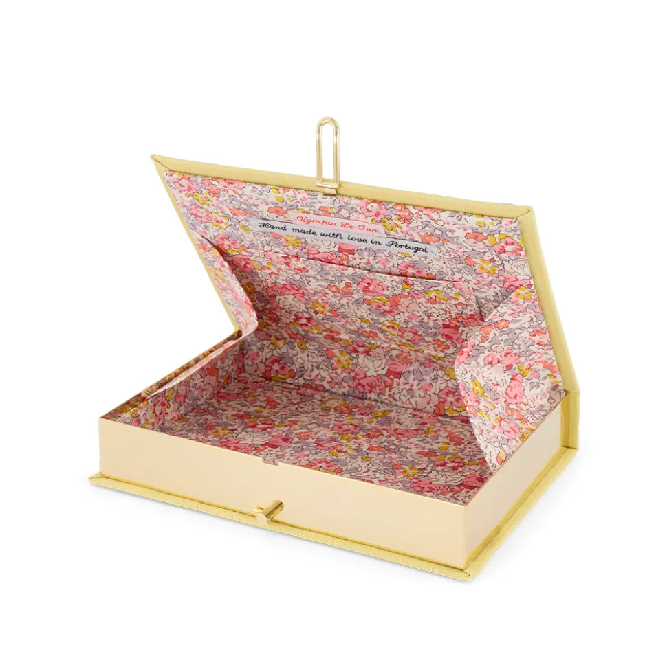 Non-Strapped|Book Clutch<Olympia Le-Tan Yellow-Red-Blue