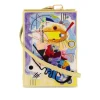 Strapped|Book Clutch<Olympia Le-Tan Yellow-Red-Blue (Strapped)